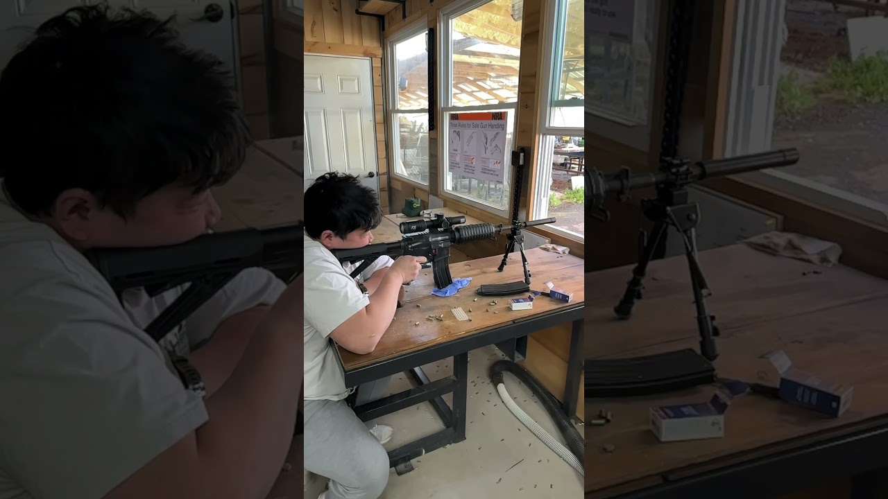 Full auto 22 is just a little fun #22lr #gun #2agun #fullauto