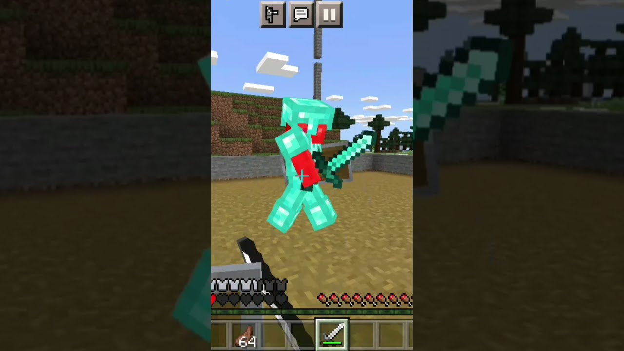 Noob Challenge Me In PVP #shorts