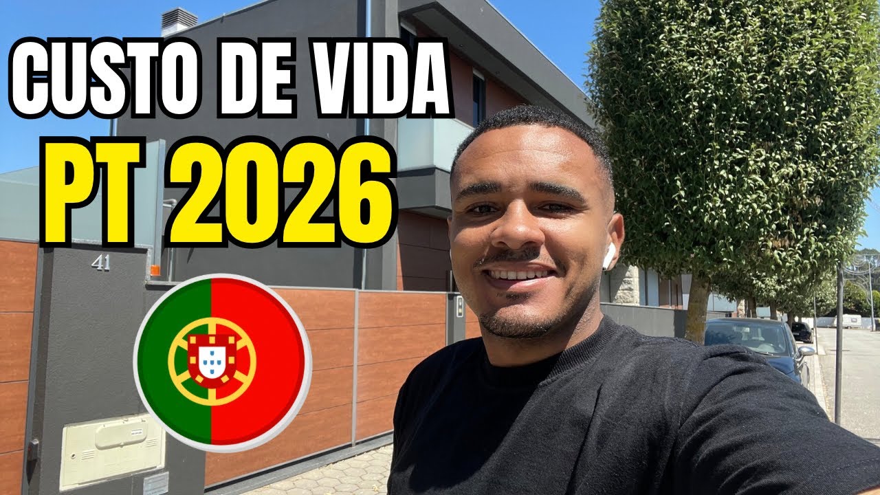 QUANTO CUSTA VIVER EM PORTUGAL EM 2026? | O PREÇO REAL DE CADA COISA EM EURO