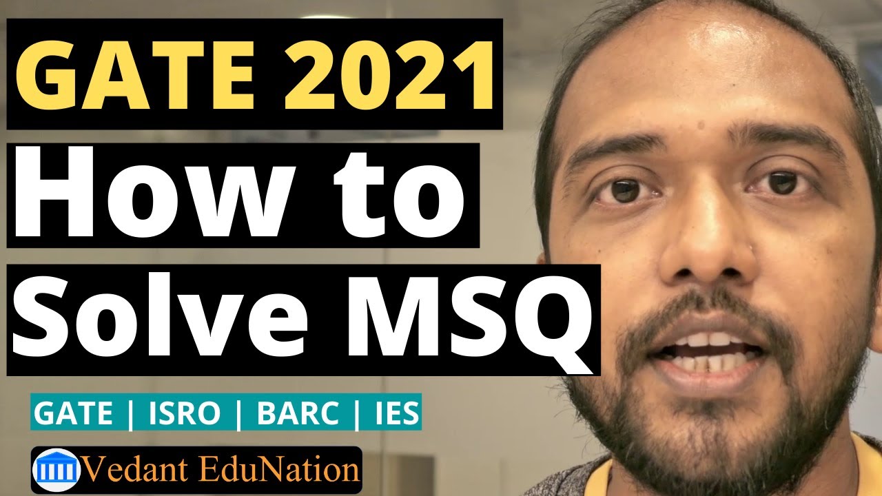 How To Solve Multiple Select Questions with Example (GATE 2022) | How To Solve MSQs