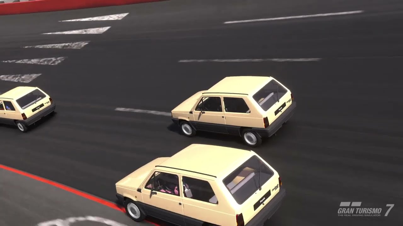 Gran Turismo 7 - Fiat Panda in North Isle Speedway Replay ASMR (PS5 Pro)