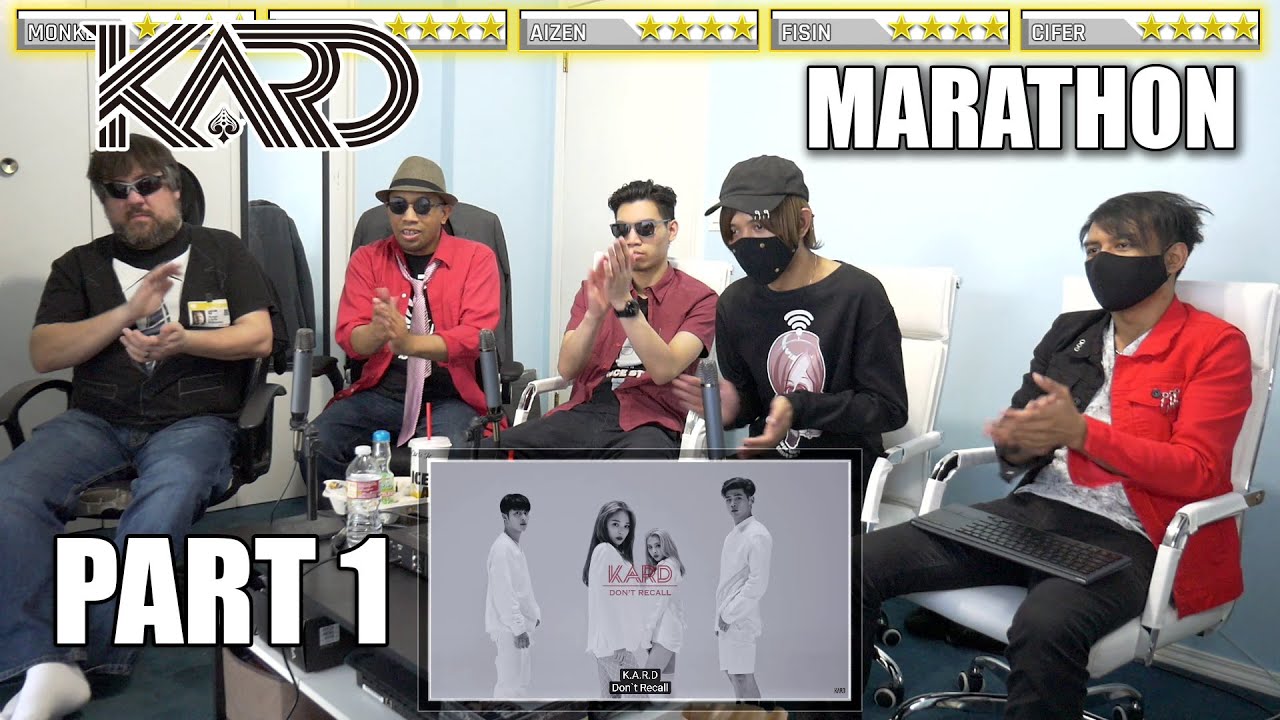 K.A.R.D | Reaction [ Marathon ] - Part 1