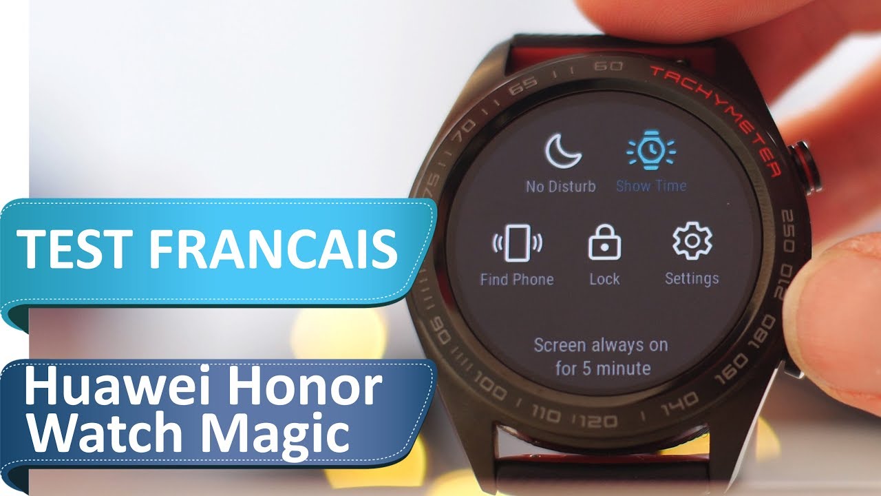 Honor Watch Magic : Test français + comparaison avec la Amazfit Verge