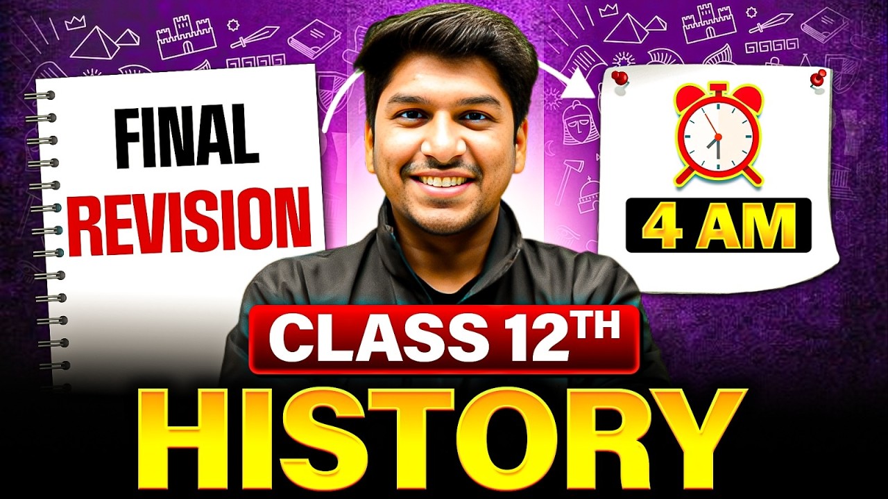 Class 12 History Final Revision | Class 12 History Important Questions | Guess Paper 🔥by Sameer Sir