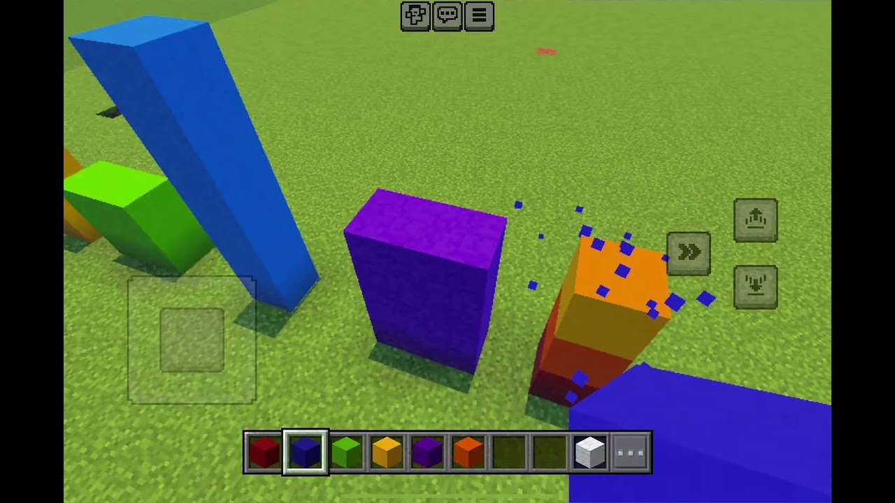 Number blocks in Minecraft
