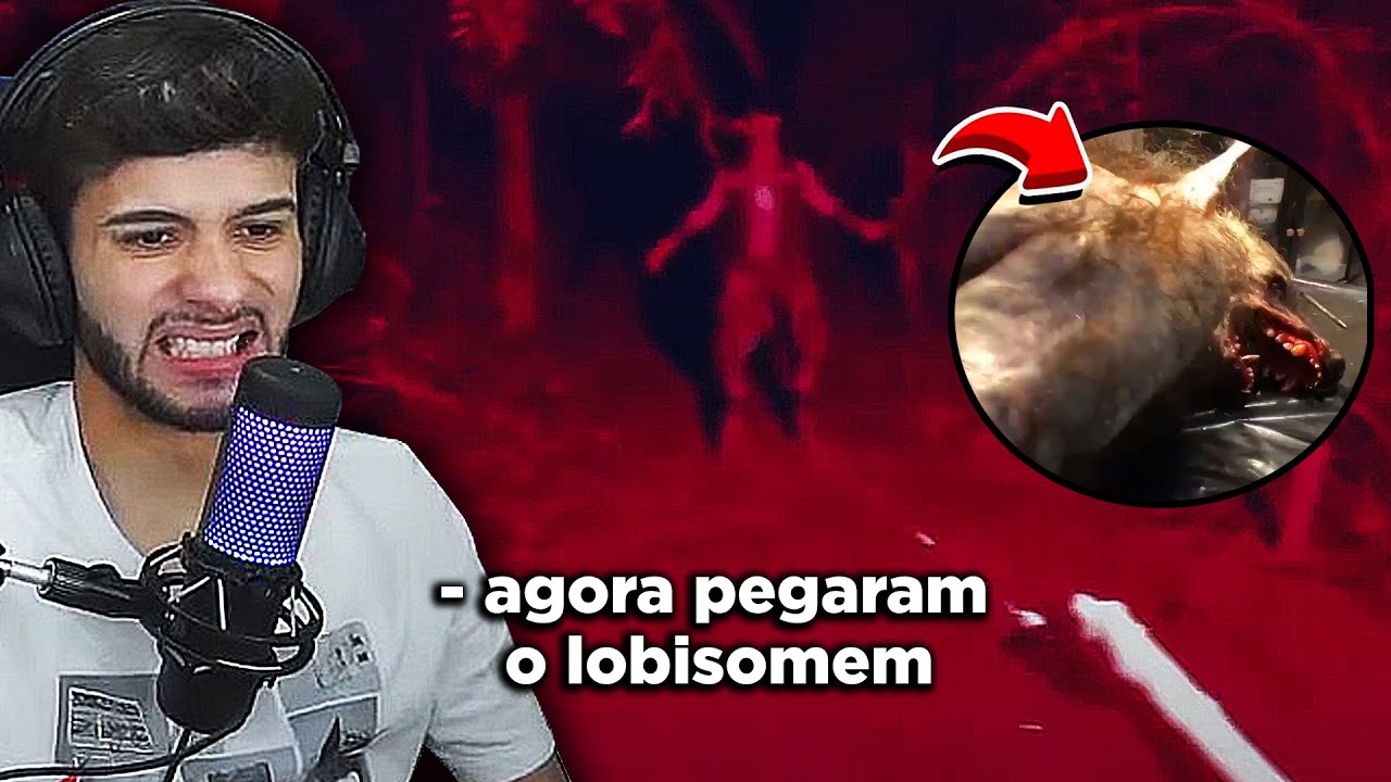 RAFÃO REAGE A YOUTUBERS CAÇANDO LOBISOMEM NA FLORESTA!