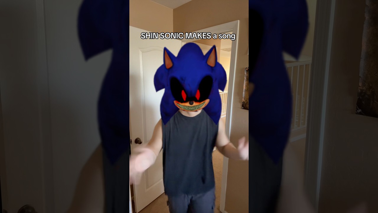 SHIN SONIC MAKES A SONG 🎶 (Sonic . EXE Song!)