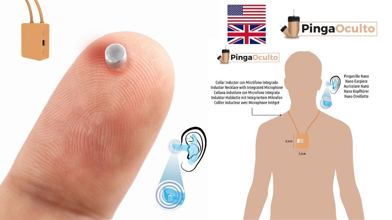 Spy Earpiece Nano V7 - Review and Tutorial - English | PingaOculto