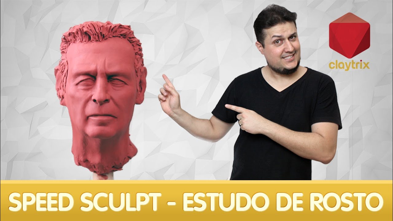 Estudo de rosto - Speed sculpt | Claytrix (T02E08)