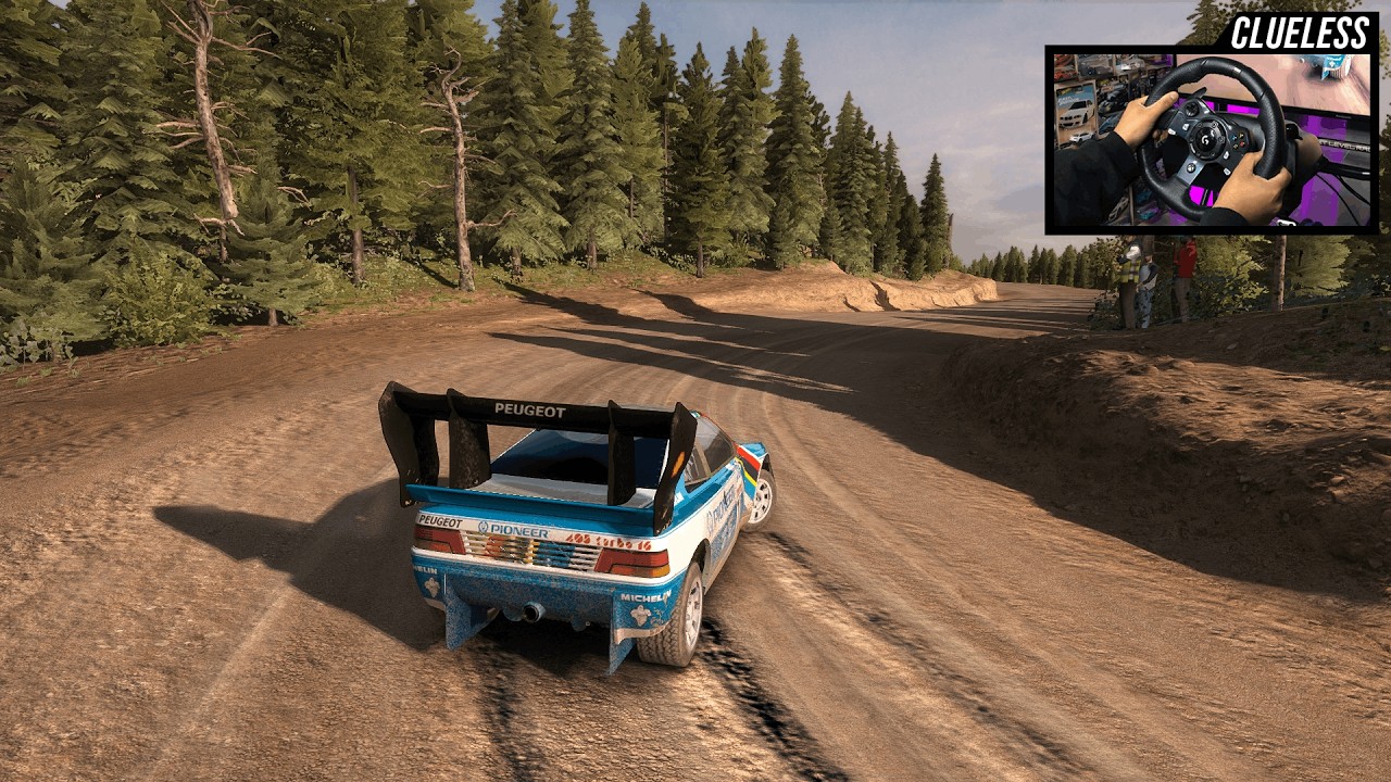 DiRT Rally - Peugeot 405 T16 | Гонка по подъему на холм Пайкс-Пикс