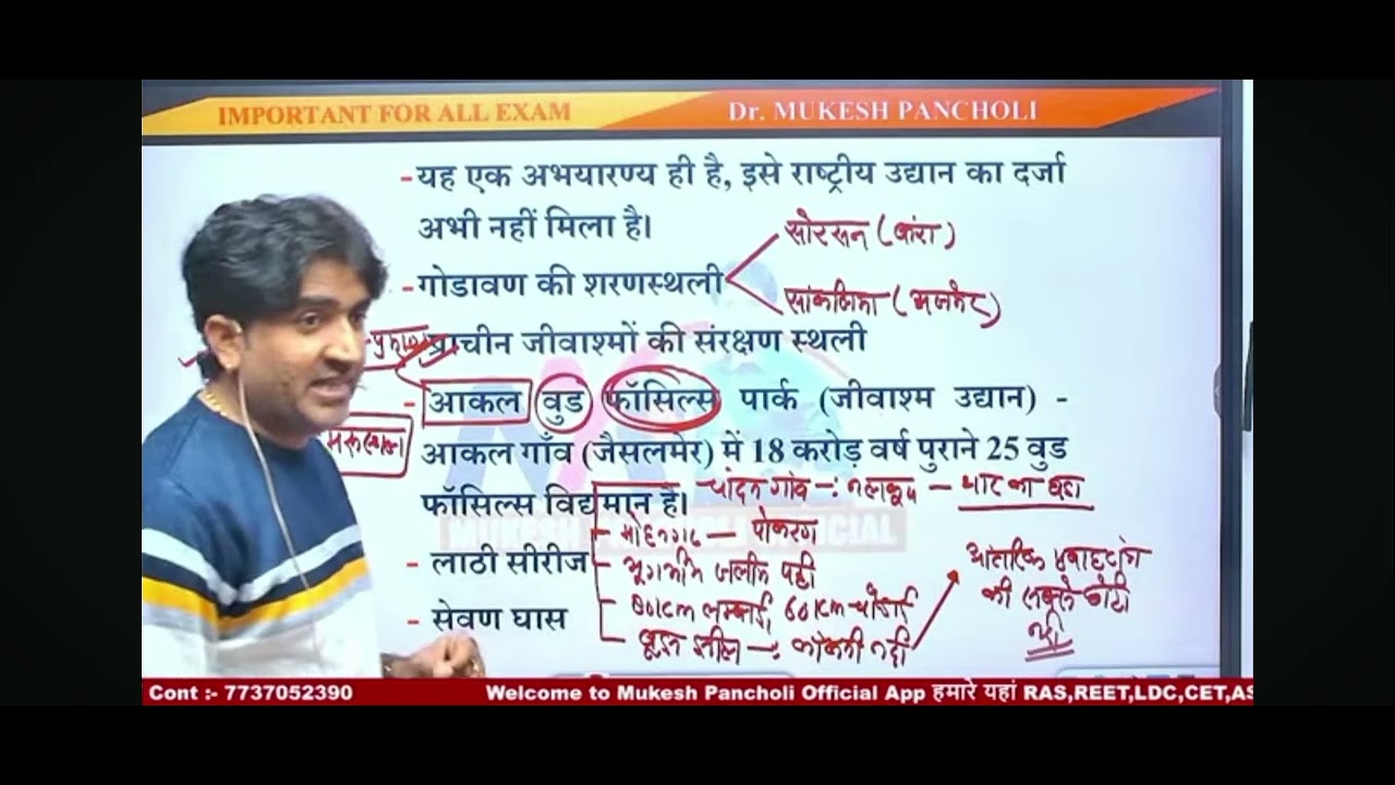 DescriptionXRajasthan Geography For All Exam | Raj. Geo राजस्थान के प्रमुख वन्यजीव अभयारण्य |
