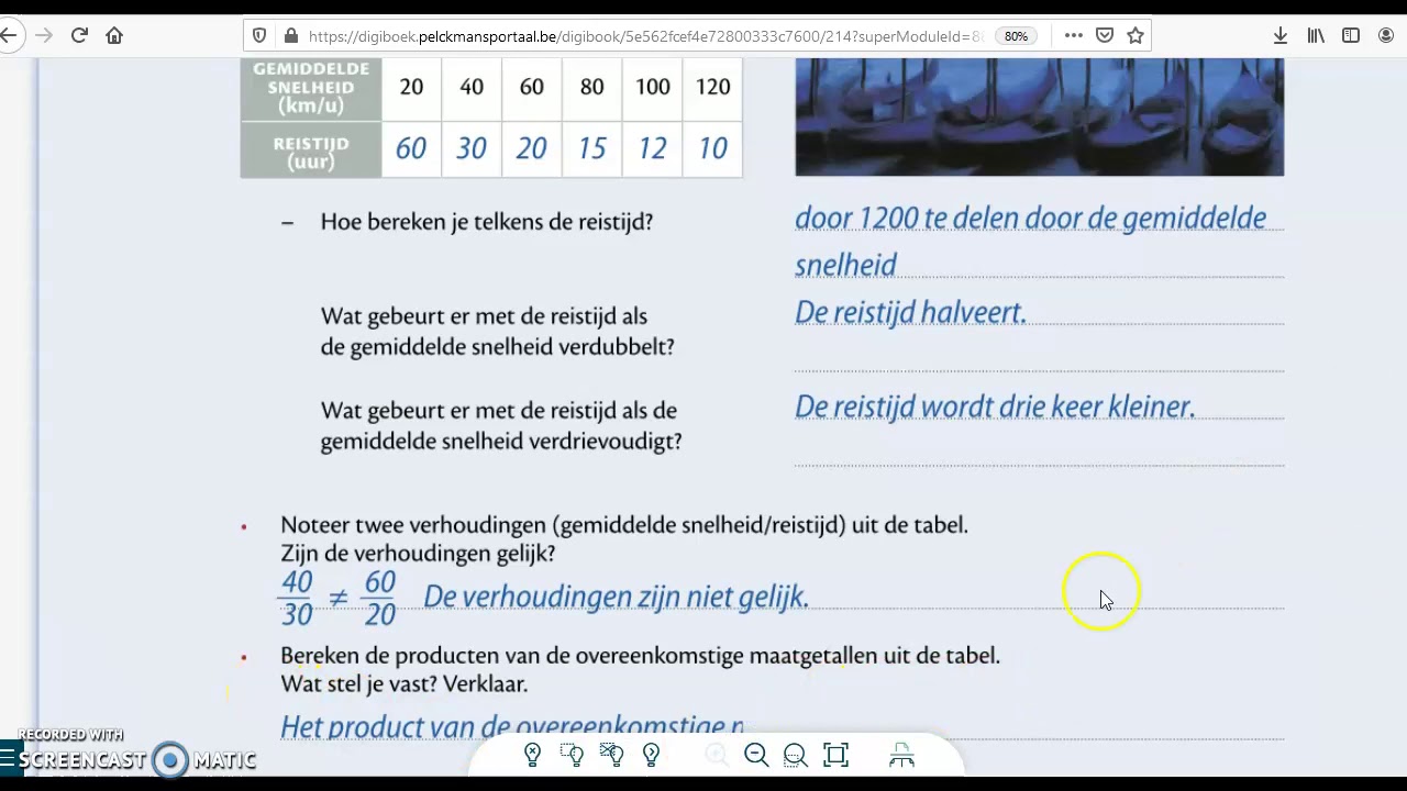 G15 Omgekeerd evenredige grootheden