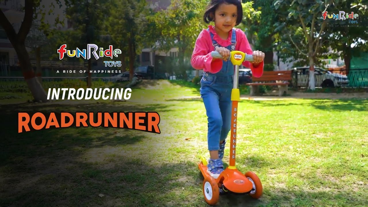 Introducing Road Runner Scooter | 360&deg; Walkthrough | Funride Toys
