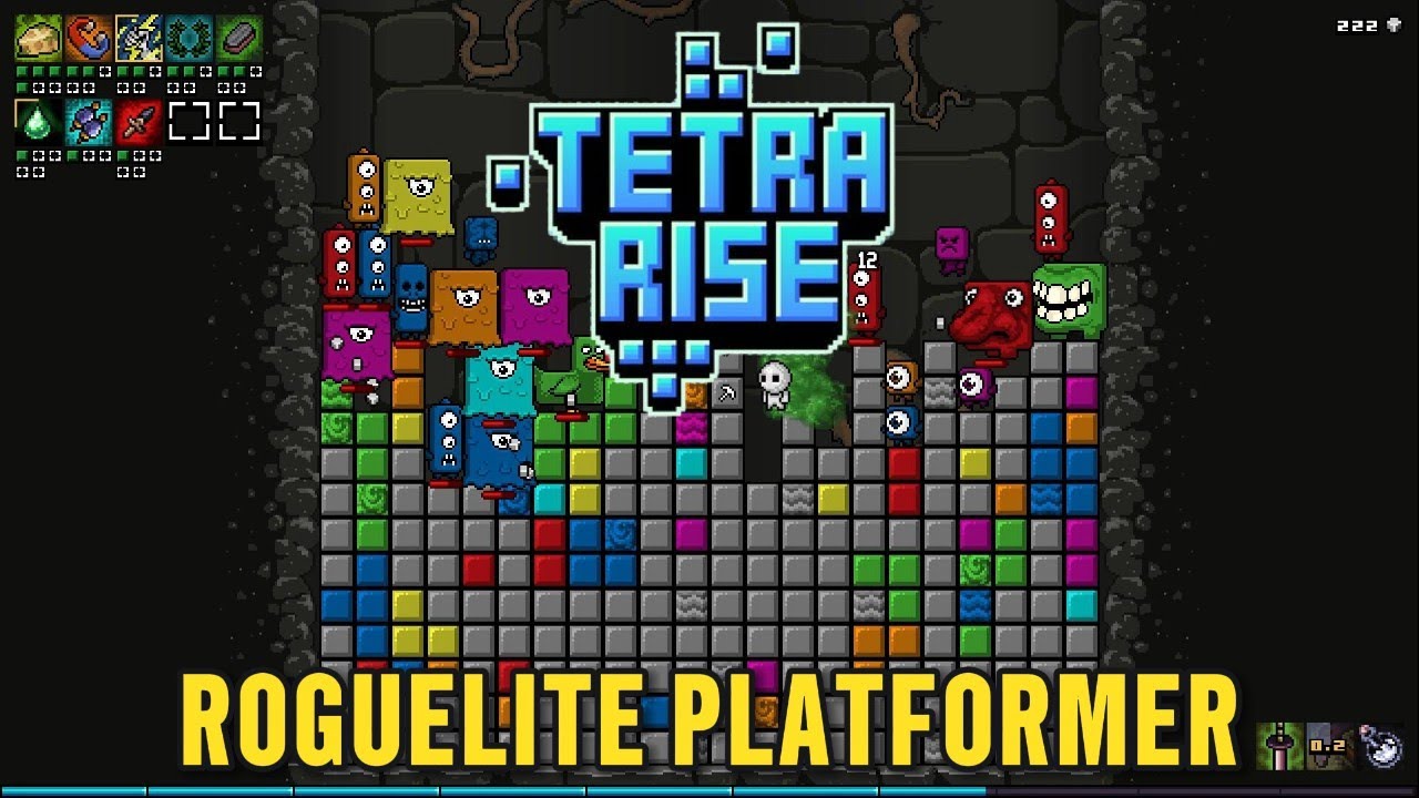 TETRA RISE Official Trailer | Action Platformer Roguelite