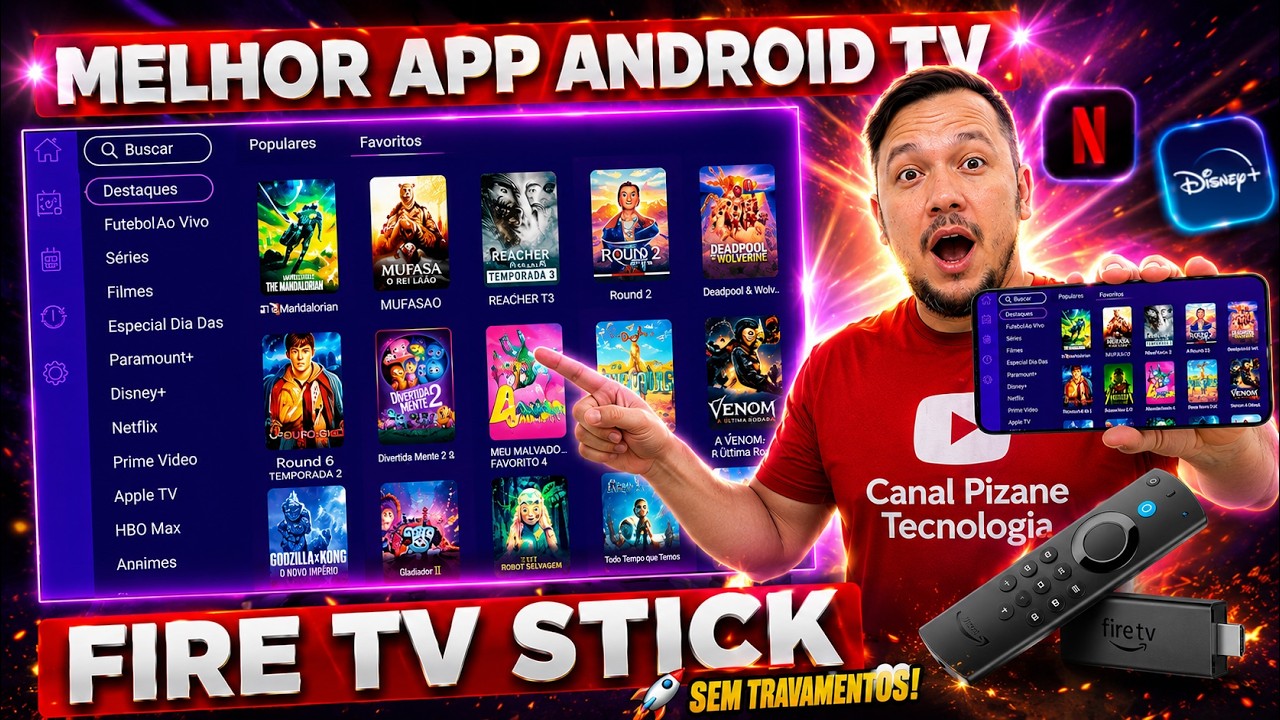 O Melhor Aplicativo P2P para Android TV e Fire TV Stick em 2026 &ndash; Sem Travamentos!