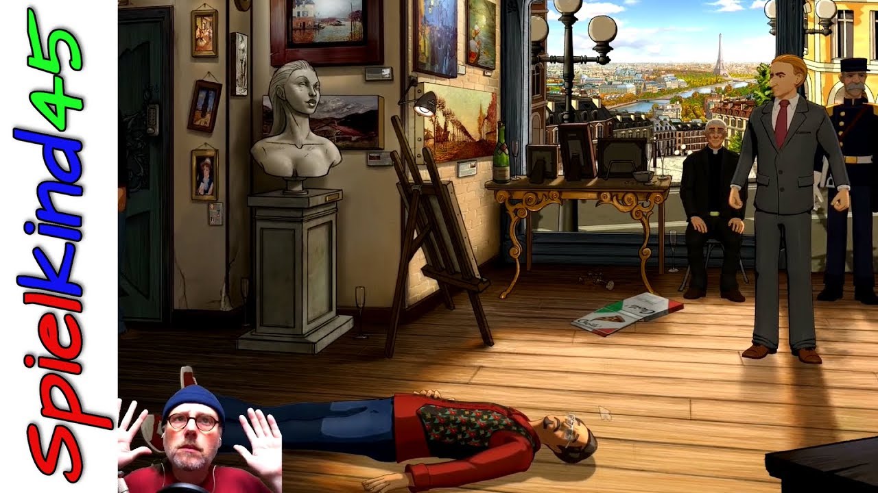BAPHOMETS FLUCH 5 [FaceCam] - #03 INSPEKTOR GEIERNASE - Let's Play Baphomets Fluch: Der S&uuml;ndenfall