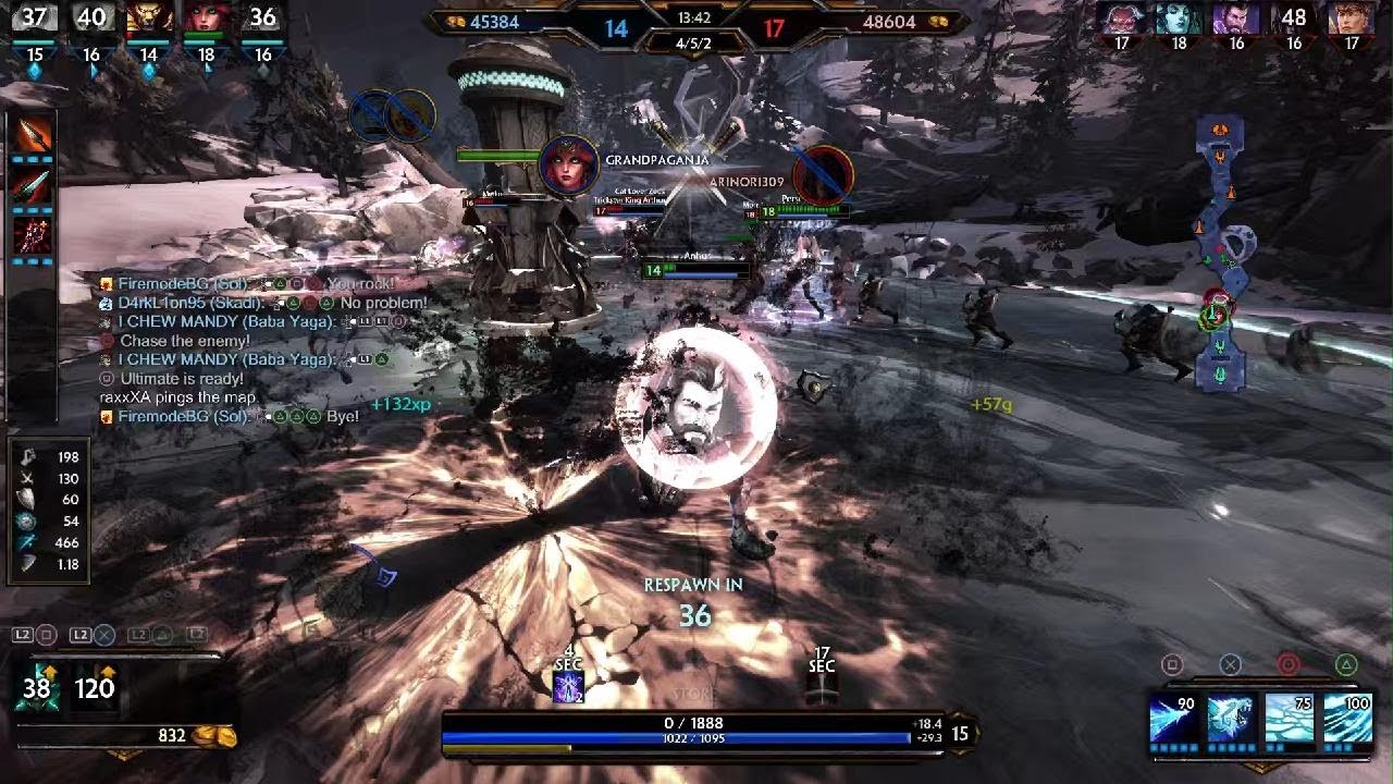 Smite 1 skadi in assault e geb in conquest