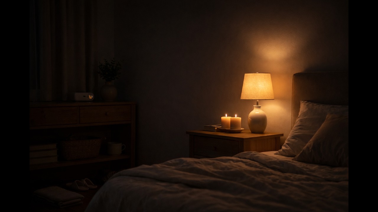 Warm Candlelight Background Sound for Rest