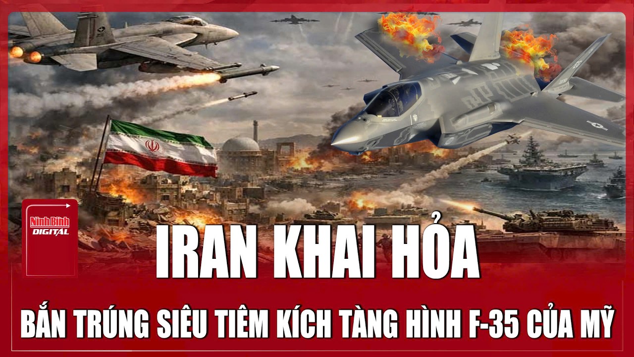 Chiến đấu cơ F-35 Mỹ hạ cánh khẩn ở căn cứ Trung Đông, Iran xác nhận đã bắn trúng