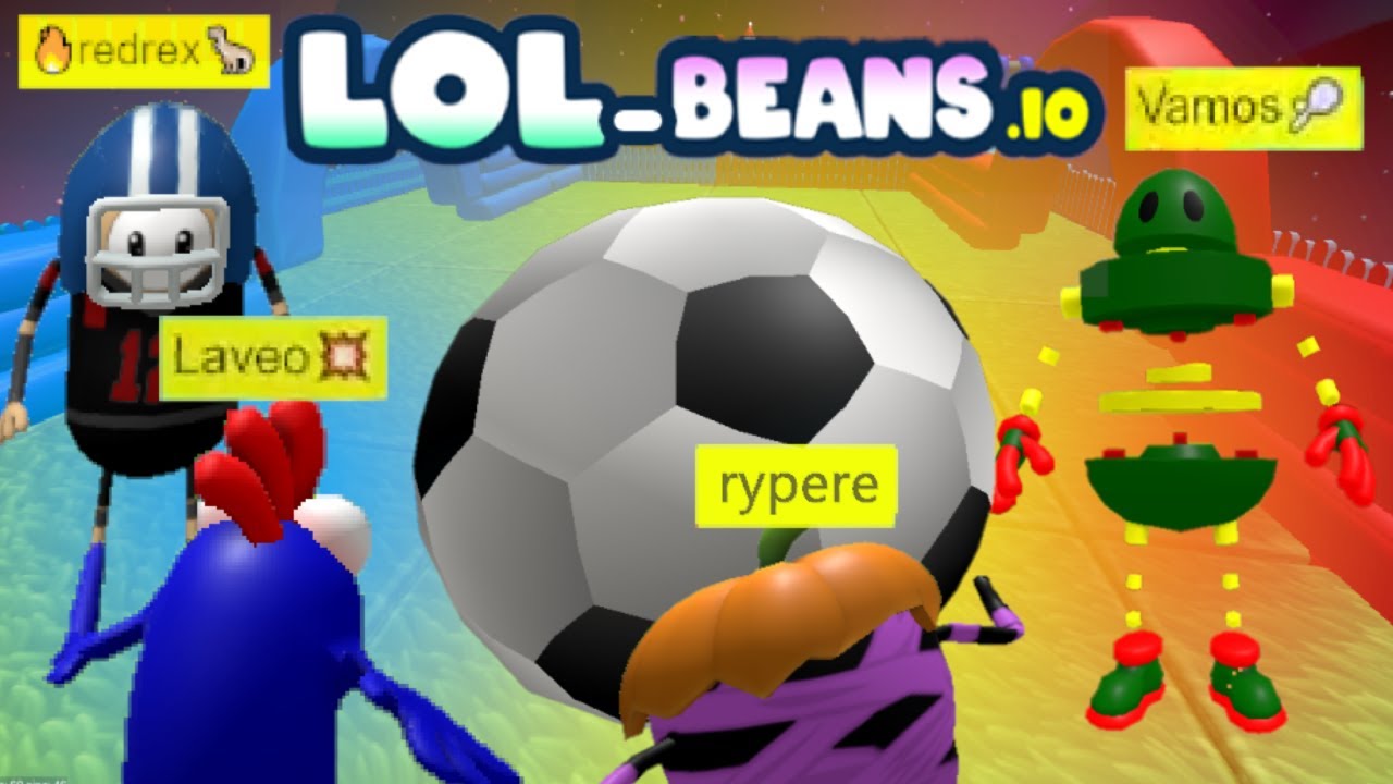 Lolbeans.io Soccer map with @Ar-Naud and friends ⚽