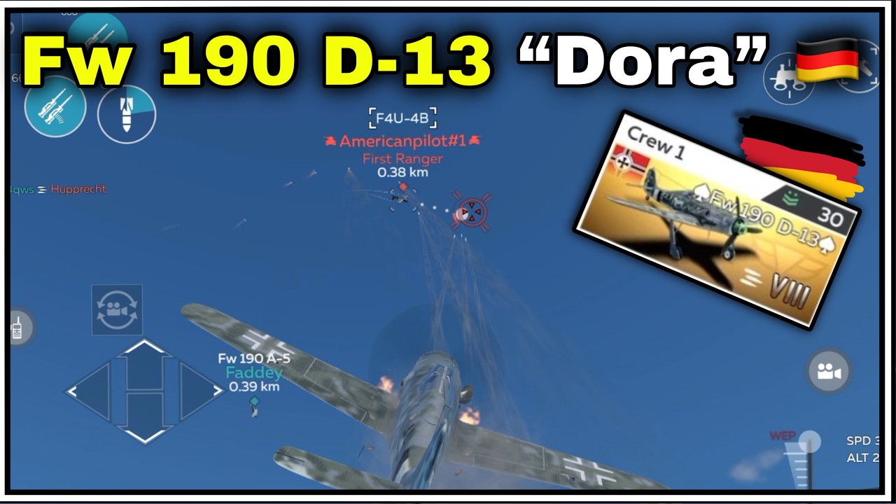 Fw 190 D-13 &ldquo;Dora&rdquo; &ndash; German Sky Hunter! | War Thunder Mobile