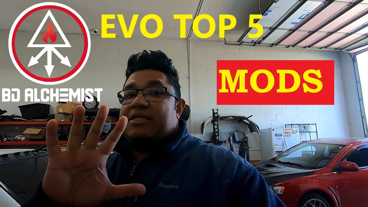 EVO 8, 9, X Top 5 Must have mods at any stage! New project car revealed