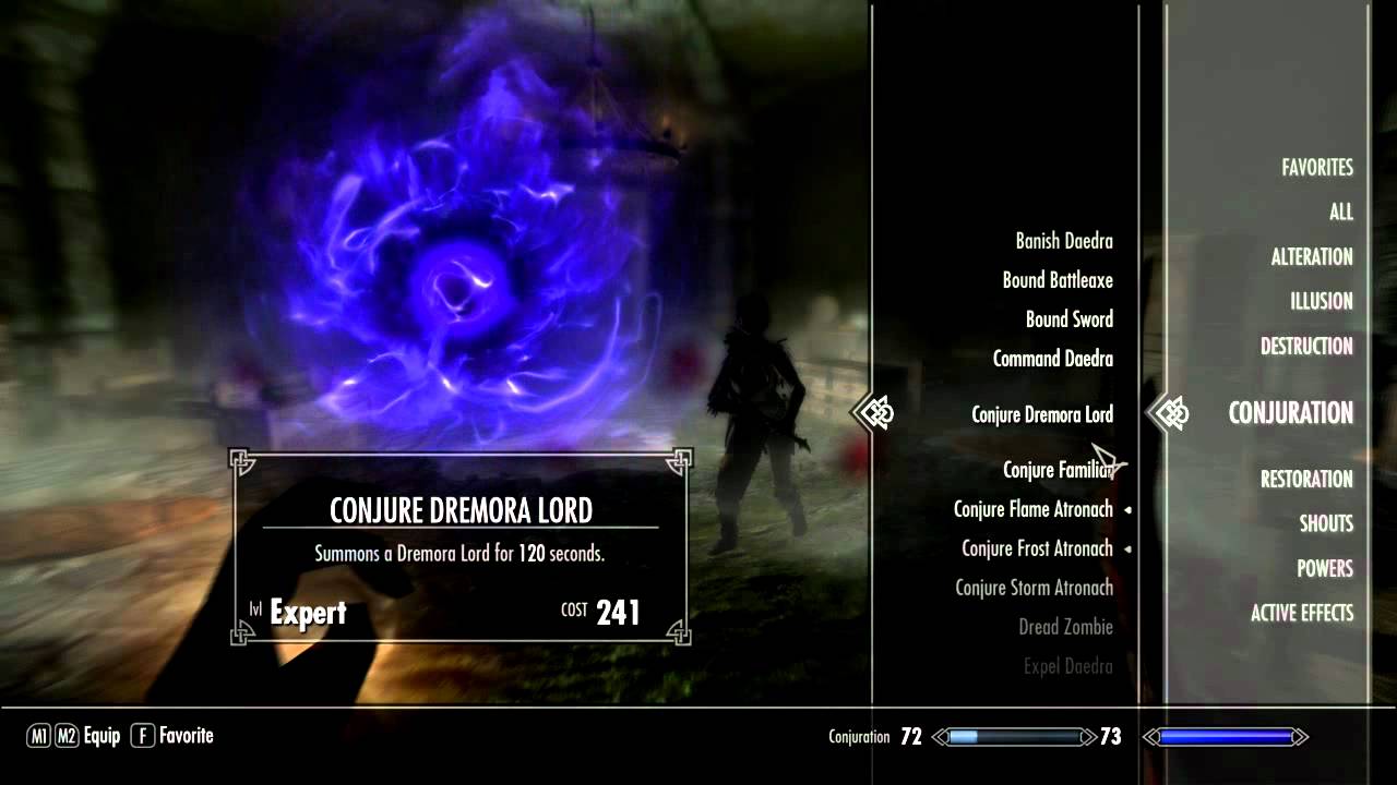 Skyrim - Dremora Lord owns Forsworn