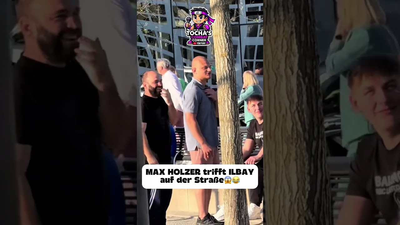 MAX HOLZER trifft Ilbay😱#maxholzer #holzer #denizilbay #oktagonmma #mma #ufc #memes #lustig #kampf
