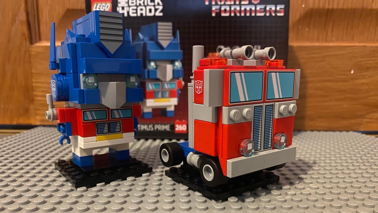 Lego Transformers 40803 Optimus Prime Brickheadz Speed Build