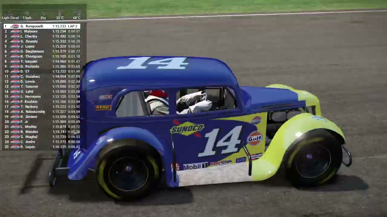 AMS2|37 Chevy VS 34 Ford|Legends Mod|Indianapolis Motor Speedway