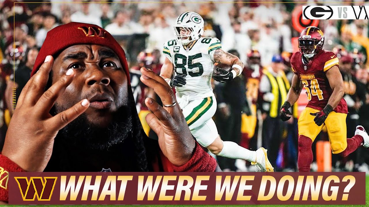 Commanders Fall to Packers… SMH 😤| ANGRY Commander Fan Reaction