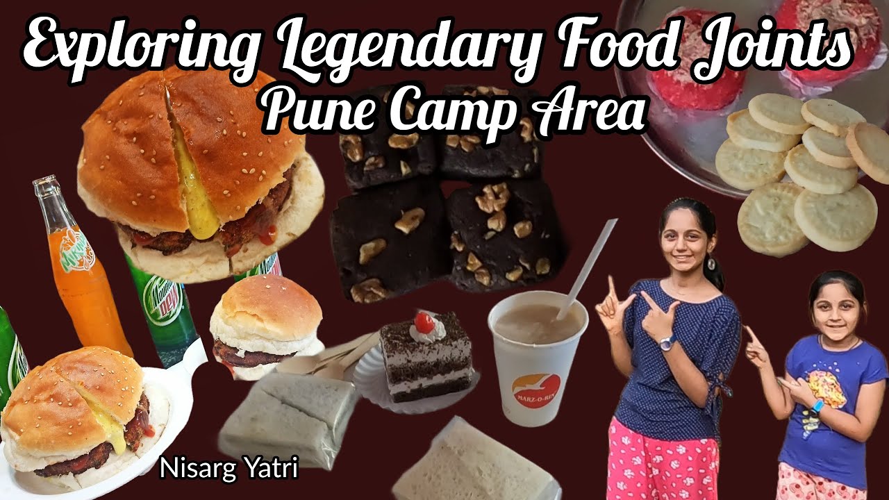 Exploring Legendary Food Joints in Pune Camp Area | Ft. Vaishnavi | Vaibhavi | Sachin | Nisarg Yatri