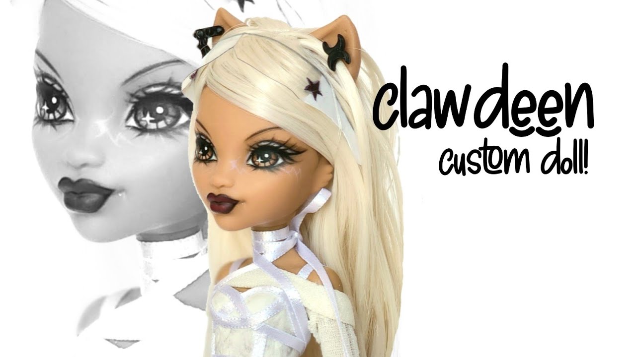CUSTOM G3 MONSTER HIGH clawdeen doll! y2k inspo °☆•°
