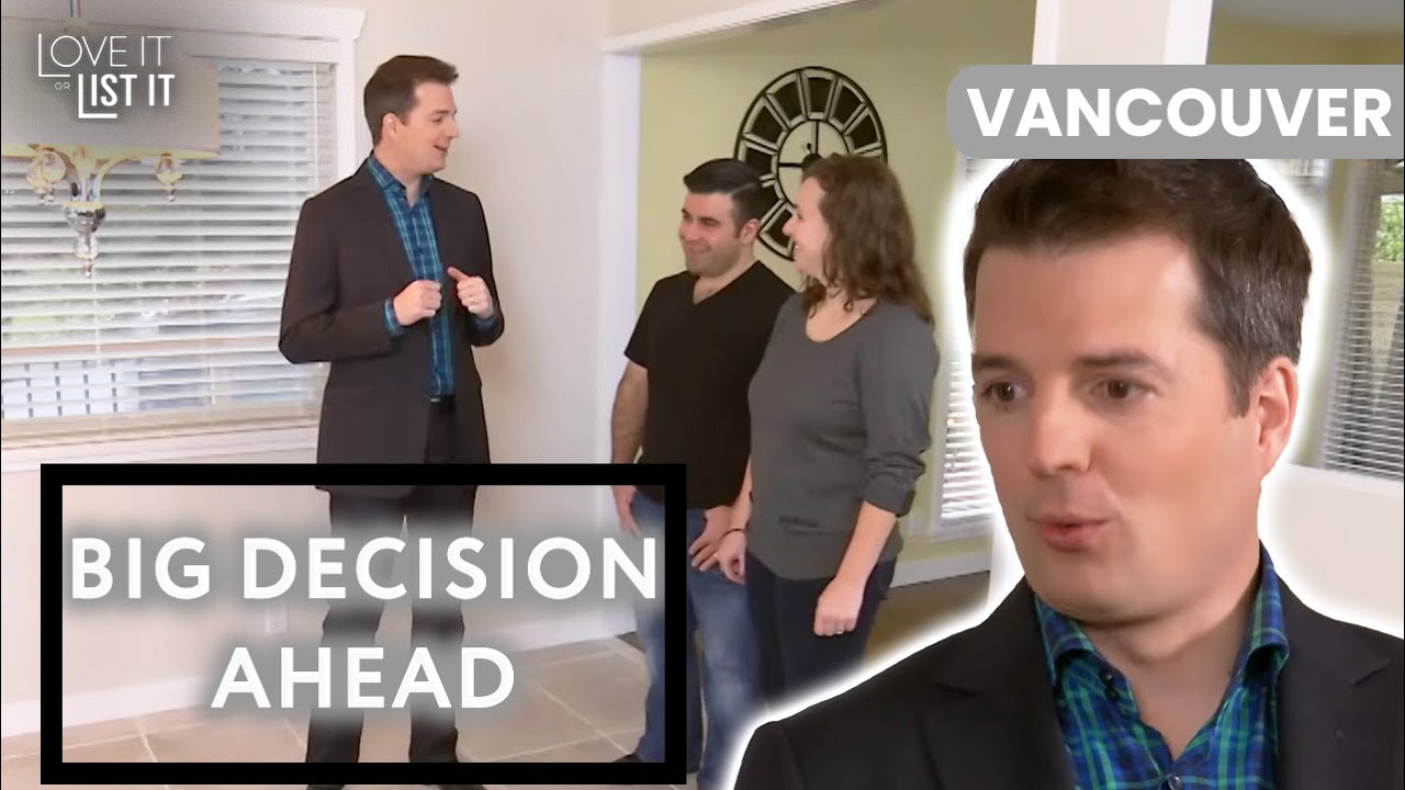 Reno vs Relocation: Nick & Christina’s Challenge | S02 E04 | Love It or List It Vancouver