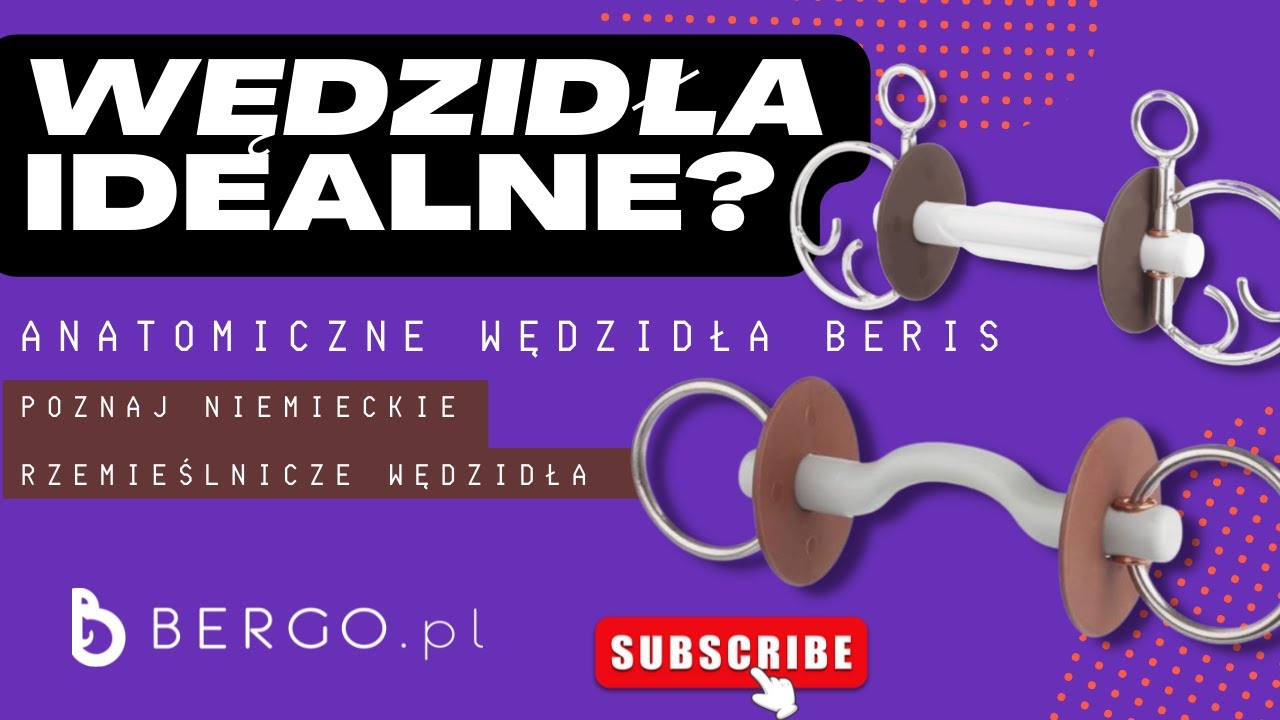 Wędzidło idealne dla Twojego konia? Poznaj anatomiczne wędzidła Beris.
