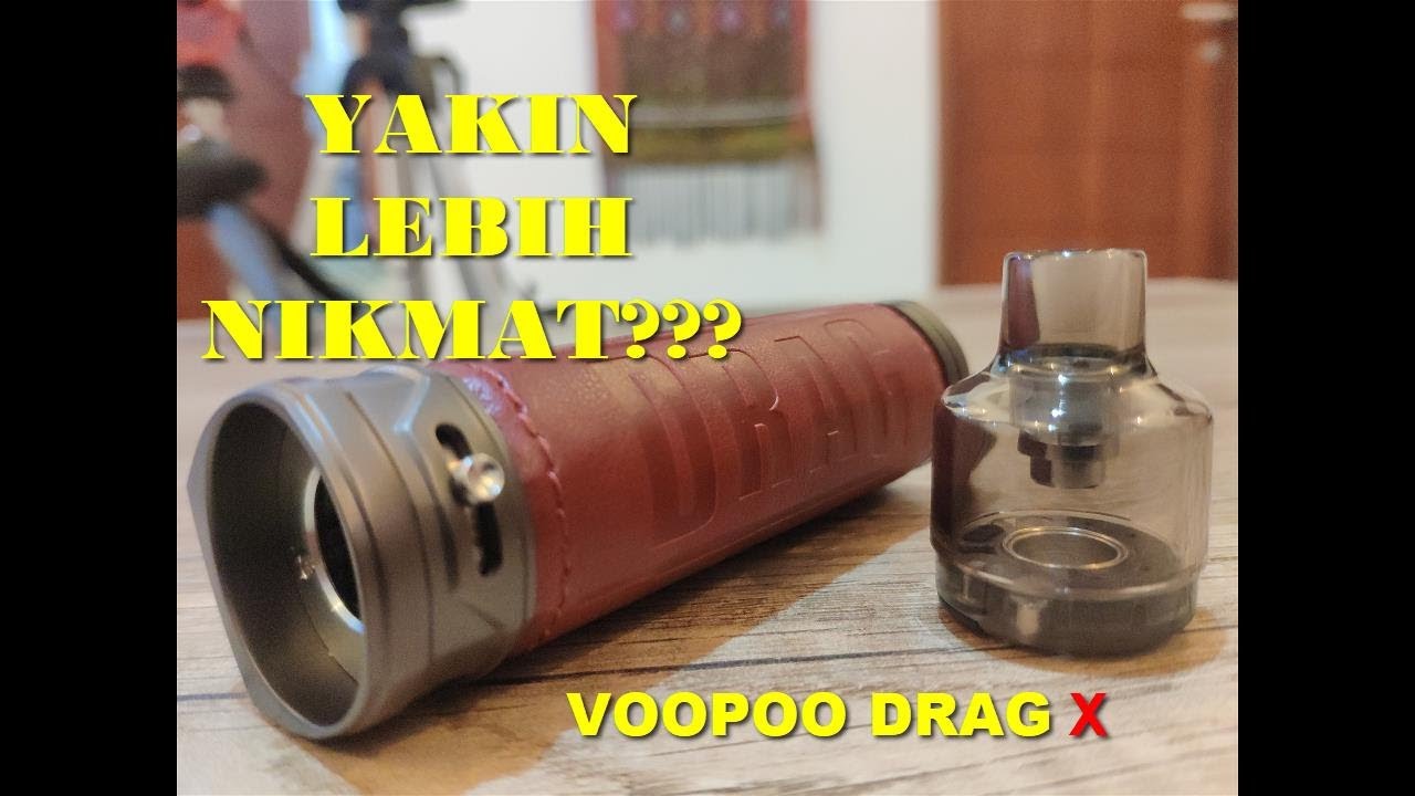 Review Mod Pod Voopoo Drag X | Enak kah?