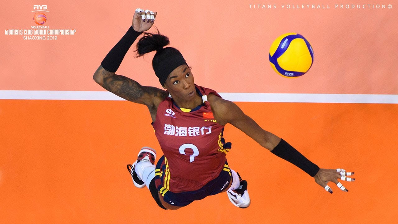 Destinee Hooker - Incredible Volleyball Spikes | Legend Volleyball | WCWC 2019