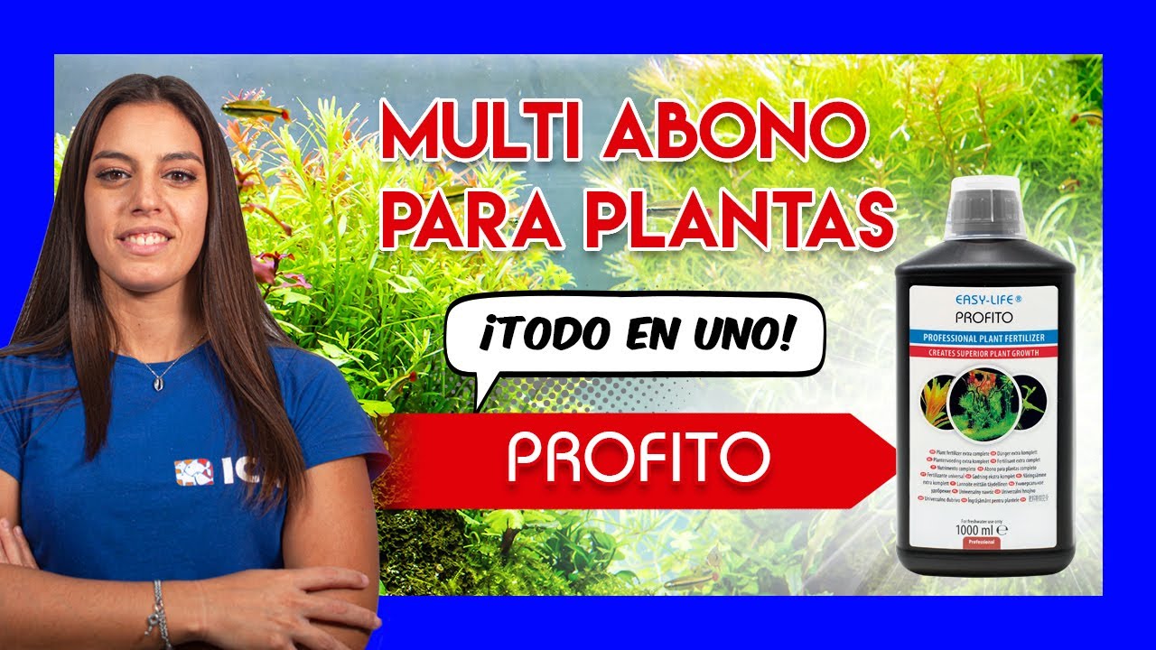 Multi abono ESENCIAL para las plantas de tu acuario - PROFITO 🍀