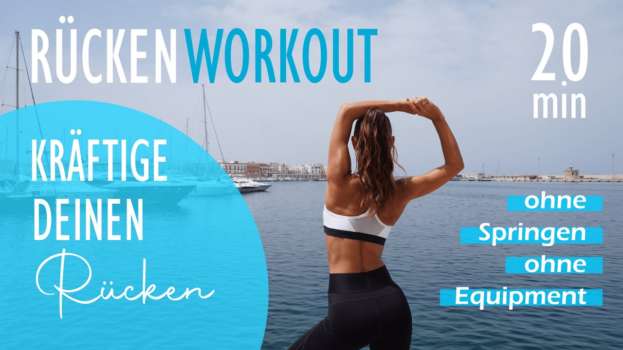 KRÄFTIGE DEINEN RÜCKEN WORKOUT und beuge Rückenschmerzen vor | Katja Seifried