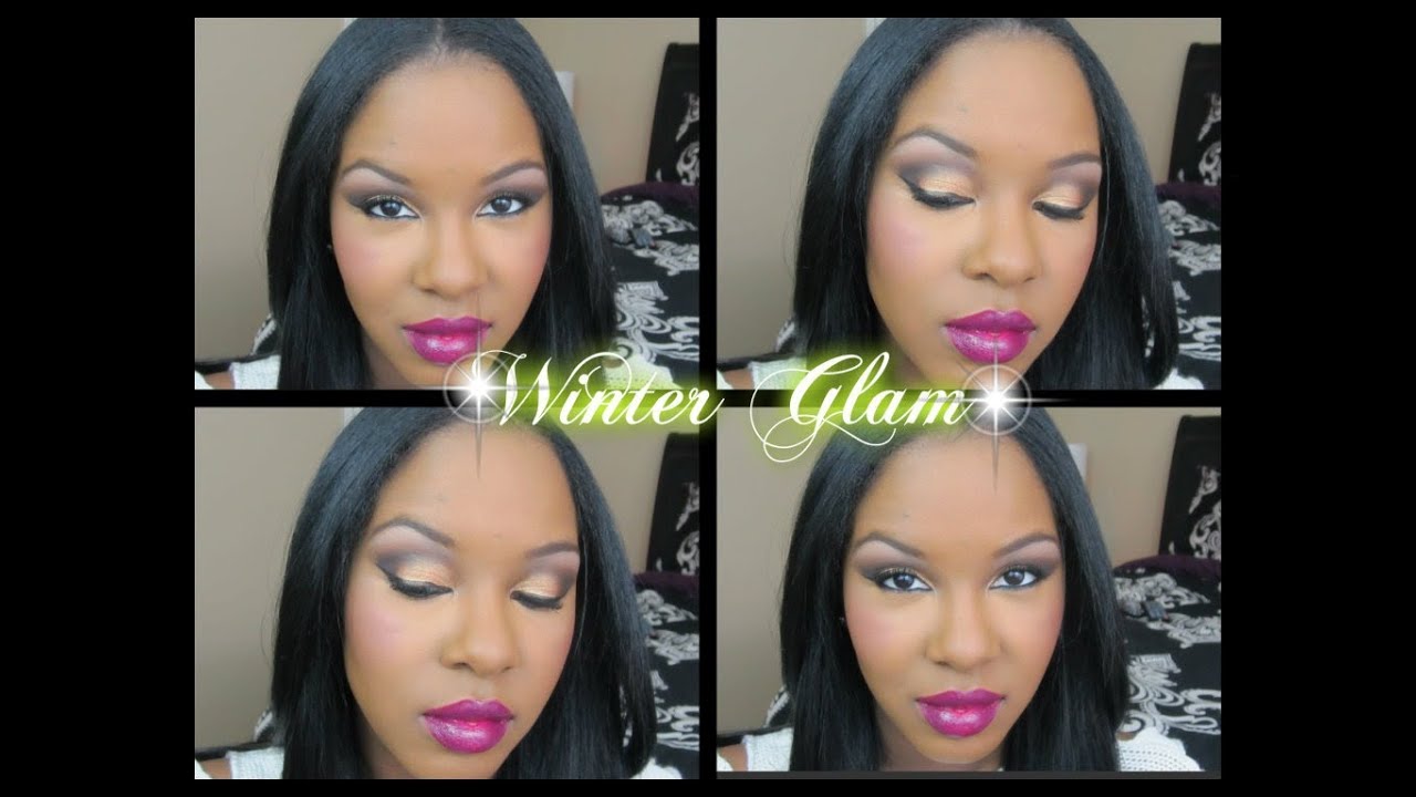 Get Ready With Me- My Go To Winter Glam Makeup