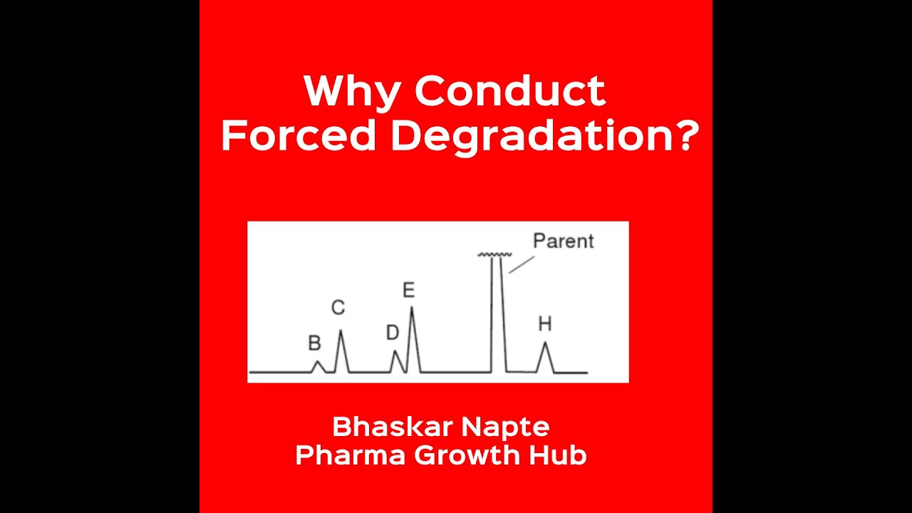 why conduct forced degradation?