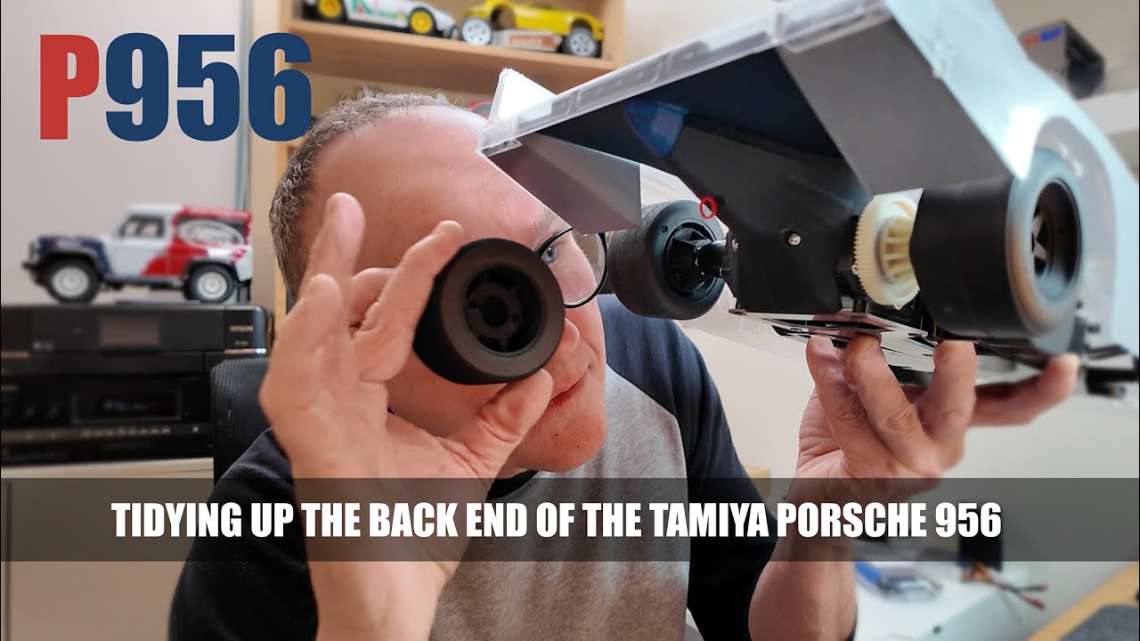 Tamiya Porsche 956 details update - back end.