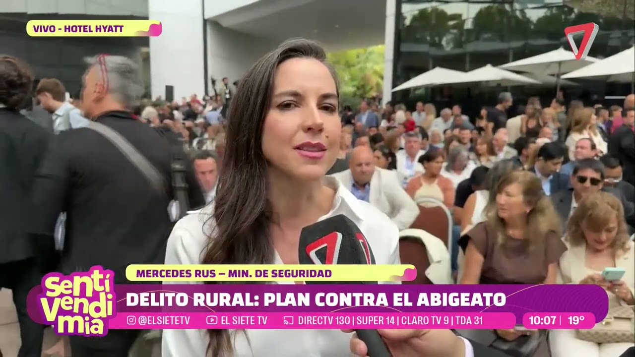 La Ministra de Seguridad, Mercedes Rus, y su PALABRA sobre los operativos de SEGURIDAD en Mendoza