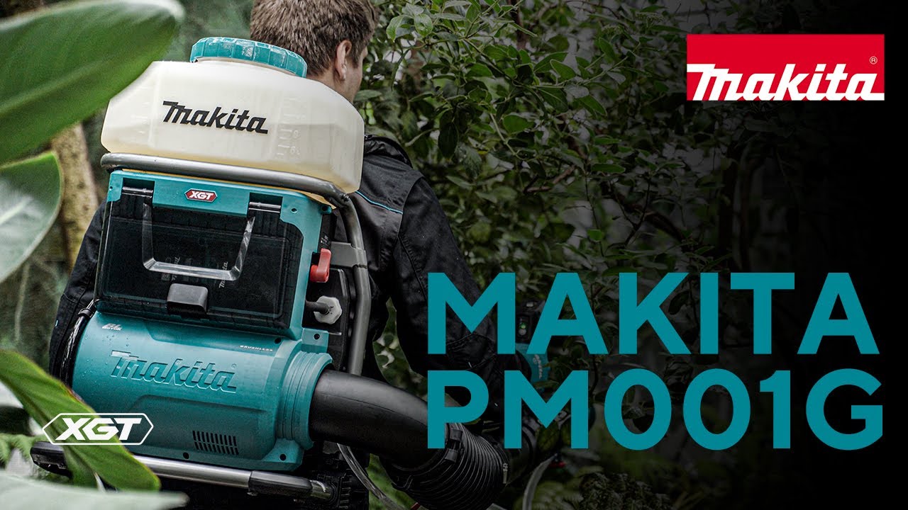 Makita PM001G обзор аккумуляторного ранцевого опрыскивателя