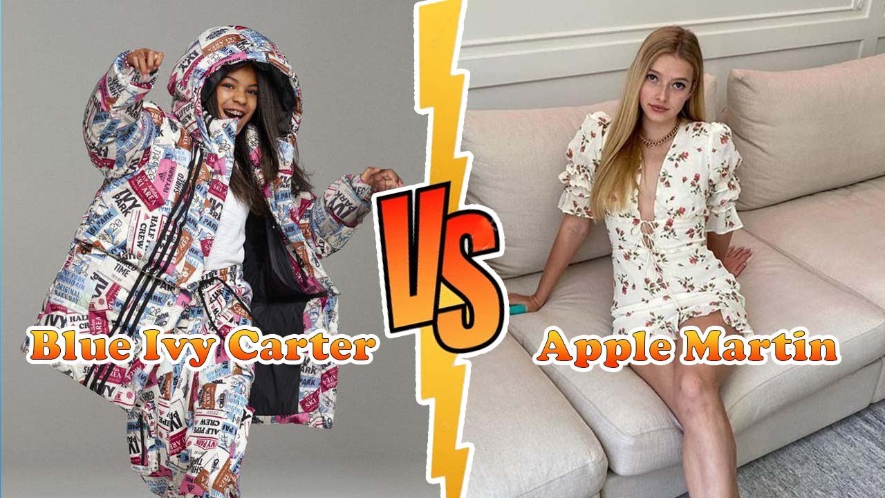Apple Martin (Gwyneth Paltrow's Daughter) VS Blue Ivy Carter Transformation ★ From Baby To 2022