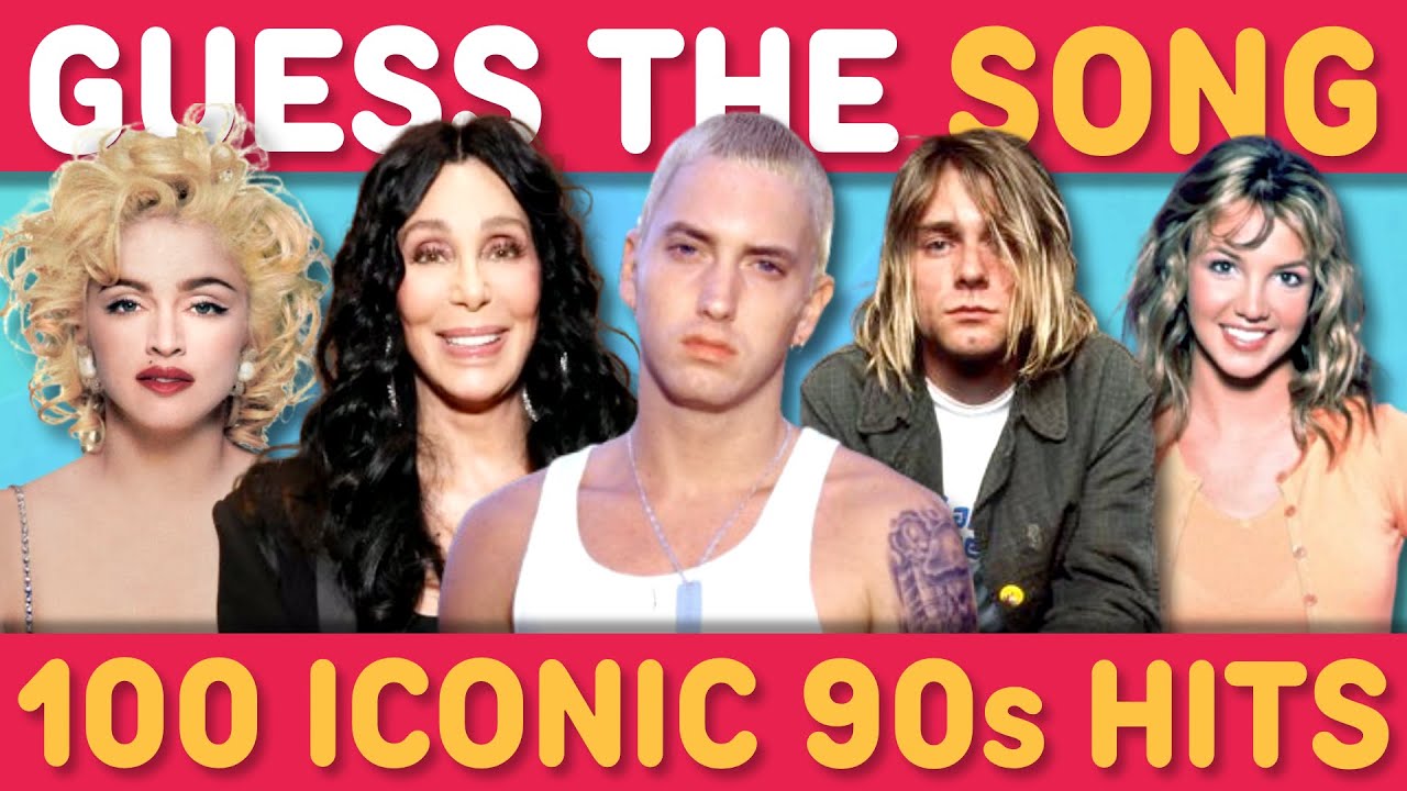 ULTIMATE 1990s SONG QUIZ 🎸 🎵 GUESS THE 100 MOST ICONIC SONGS FROM THE 90s | Song Quiz