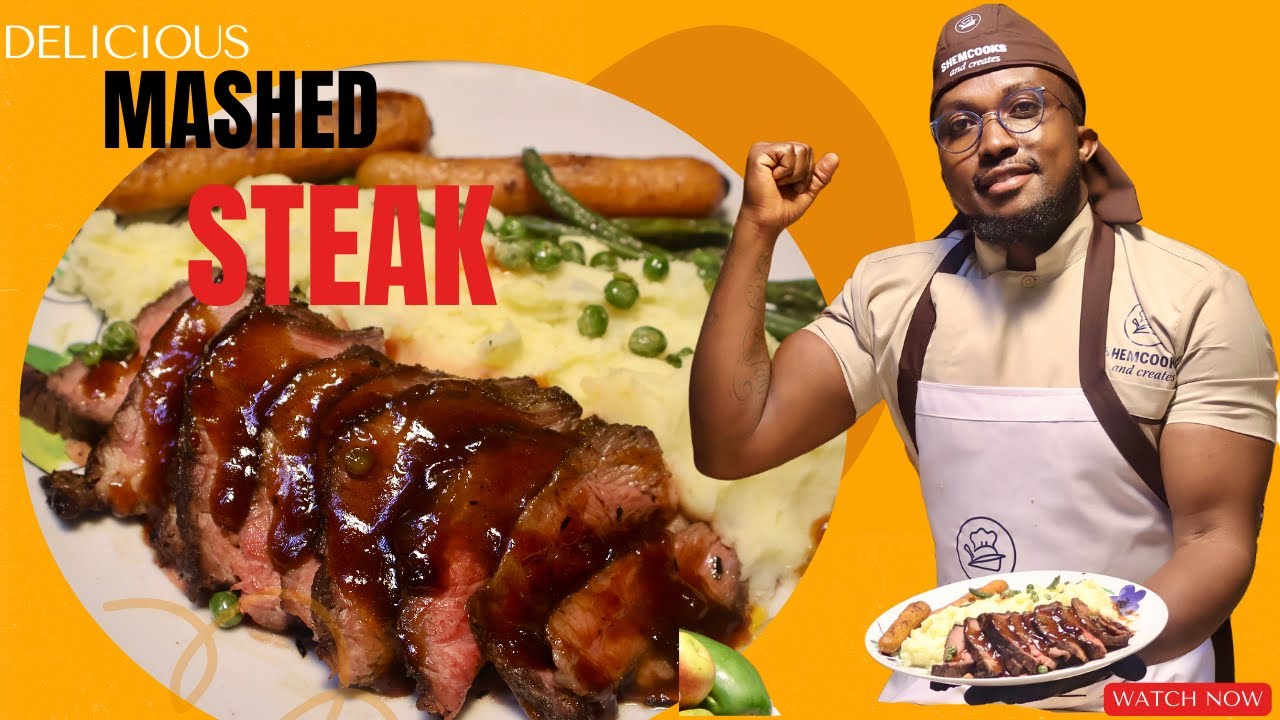 Kenyan Steak & Mashed Potatoes | The Chef Way 🇰🇪🥩