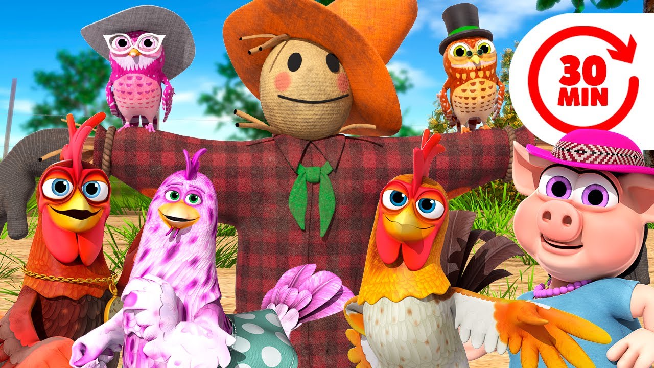I Am a Scarecrow 🧑&zwj;🌾 and More Kids Songs & Nursery Rhymes