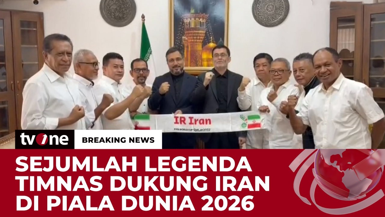 Legenda Timnas Indonesia Sowan ke Kedutaan Iran | Breaking News
