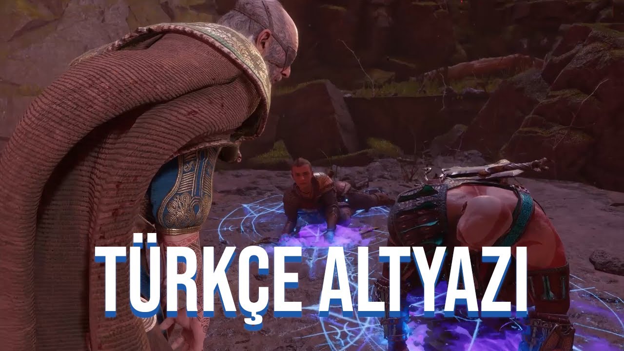 God of War Ragnarok Kratos vs Odin Final (Türkçe Altyazı)